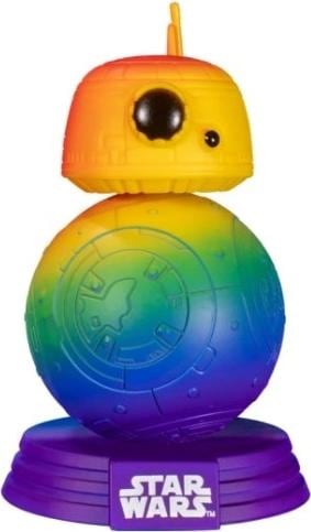 Image du produit Funko POP! Star Wars Fierté Arc-en-Ciel BB-8