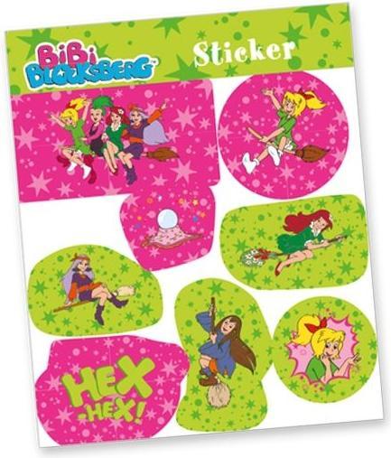 Produktbild DH-Konzept Stickers Bibi Blocksberg (8 Sticker)