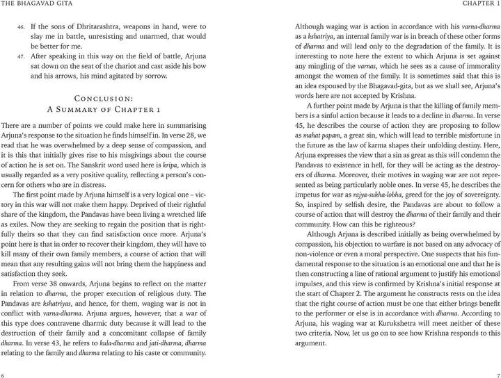 Actual product image The Bhagavad Gita (Nicholas Sutton, English)