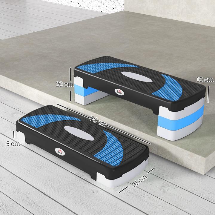 Produktbild Homcom Schwarz+Hellblau+Grau