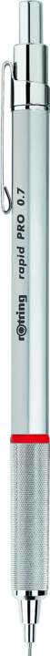 Actual product image Rotring Retractable biros rapid PRO CHROM Line colour: blue, line width: M, indelible (Chromed, 1 x)