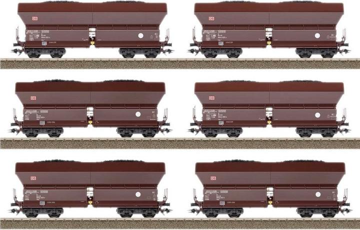 Trix H0 24182 H0 6er-Wagen-Set Falder NS 182 der DB AG (Track VI)
