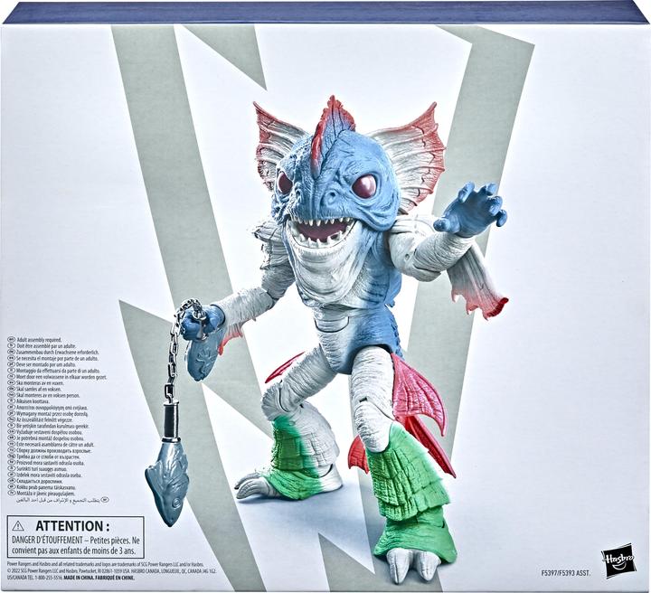 Image du produit Power Rangers Lightning Collection Mighty Morphin Pirantishead 17,5 cm grande figure d'action premium à