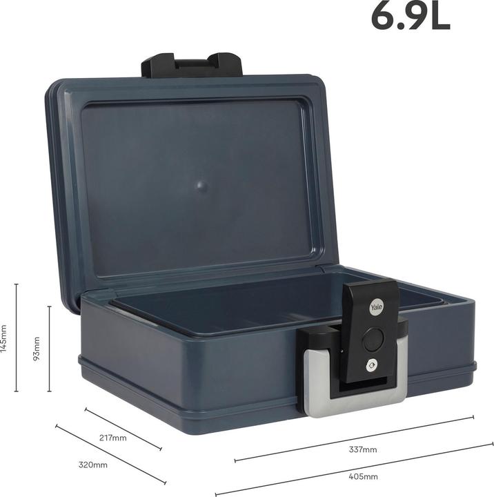 Actual product image Yale Fire and water chest (6.90 l)