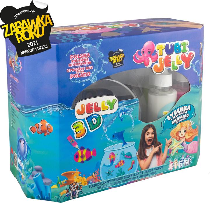 Immagine prodotto Tuban Set di gelatine Tubi a 8 colori con acquario piccolo - sirena