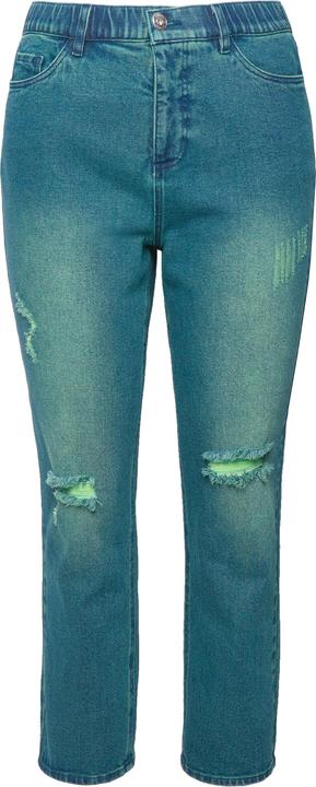 Produktbild Studio Untold Mom-Jeans, Wide Legs, Neon destroyed, 5-Pocket (42)