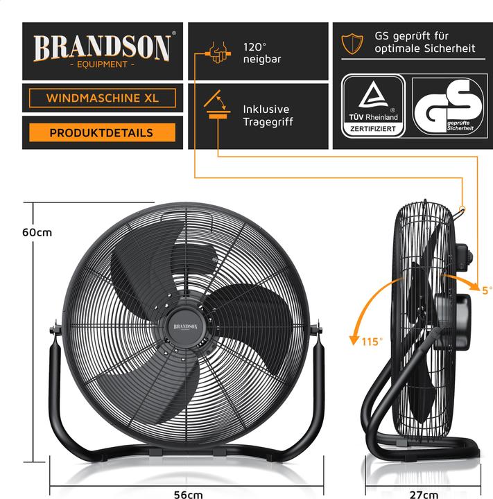 Actual product image Brandson Retro (69 dB)