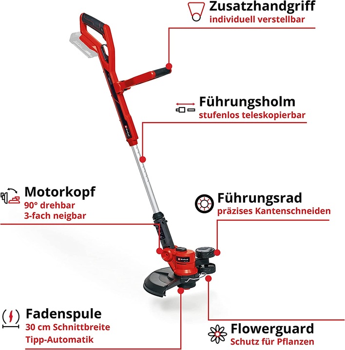 Produktbild Einhell GE-CT 18/30 Li Solo (Trimmfaden)