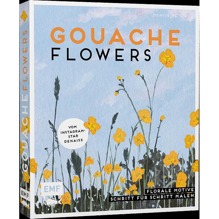 Thumbnail - Gouache Flowers – Vom Instagram-Star denaisx, Ratgeber von Denise Peter