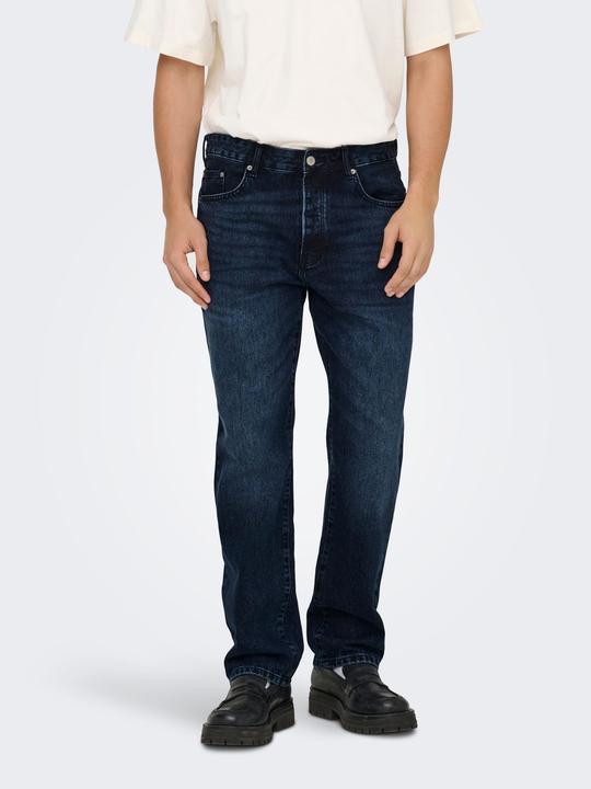 Actual product image Only & Sons ONSEDGE Mid Rise Gerade geschnitten Jeans Normal geschnitten jeans (W32/L32)