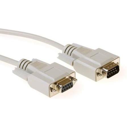 ACT 20 metre Serial 1:1 connection cable 9 pin D-sub male (20 m, VGA), Schnittstellenkabel