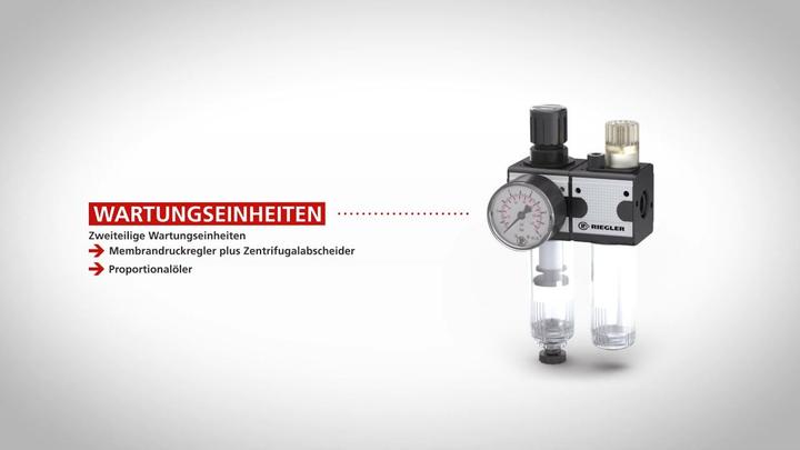 Actual product image Riegler Pressure regulator MULTIFIX Thread mm 30.93 BG V G 1 ″ 0.5 - 10 bar 12500 l/min