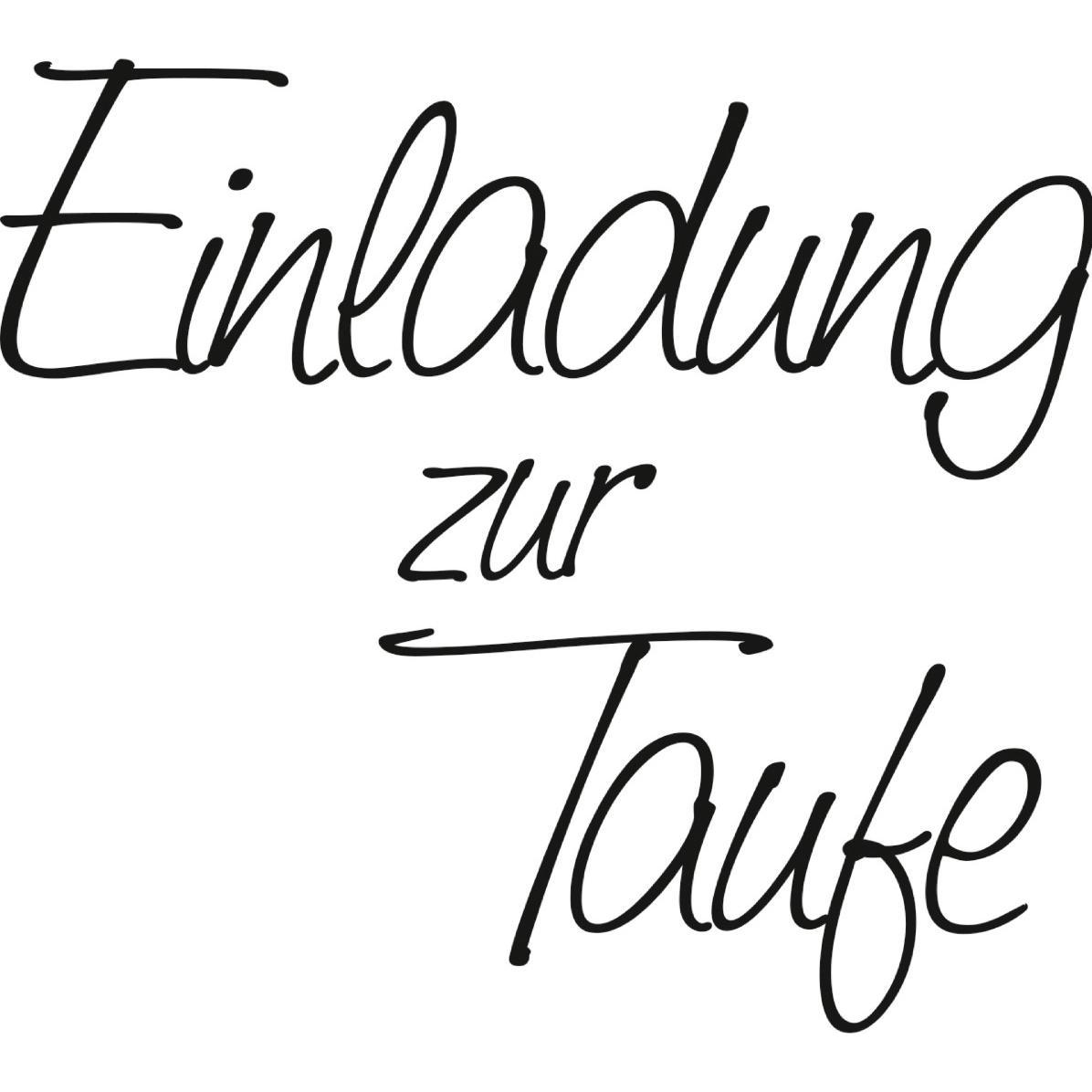 Thumbnail - Stewo, Stempel, Tampon à motif - Einladung Zur Taufe