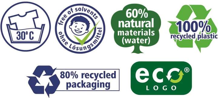 Actual product image tesa ecoLogo glue stick, odourless glue stick for paper / cardboard