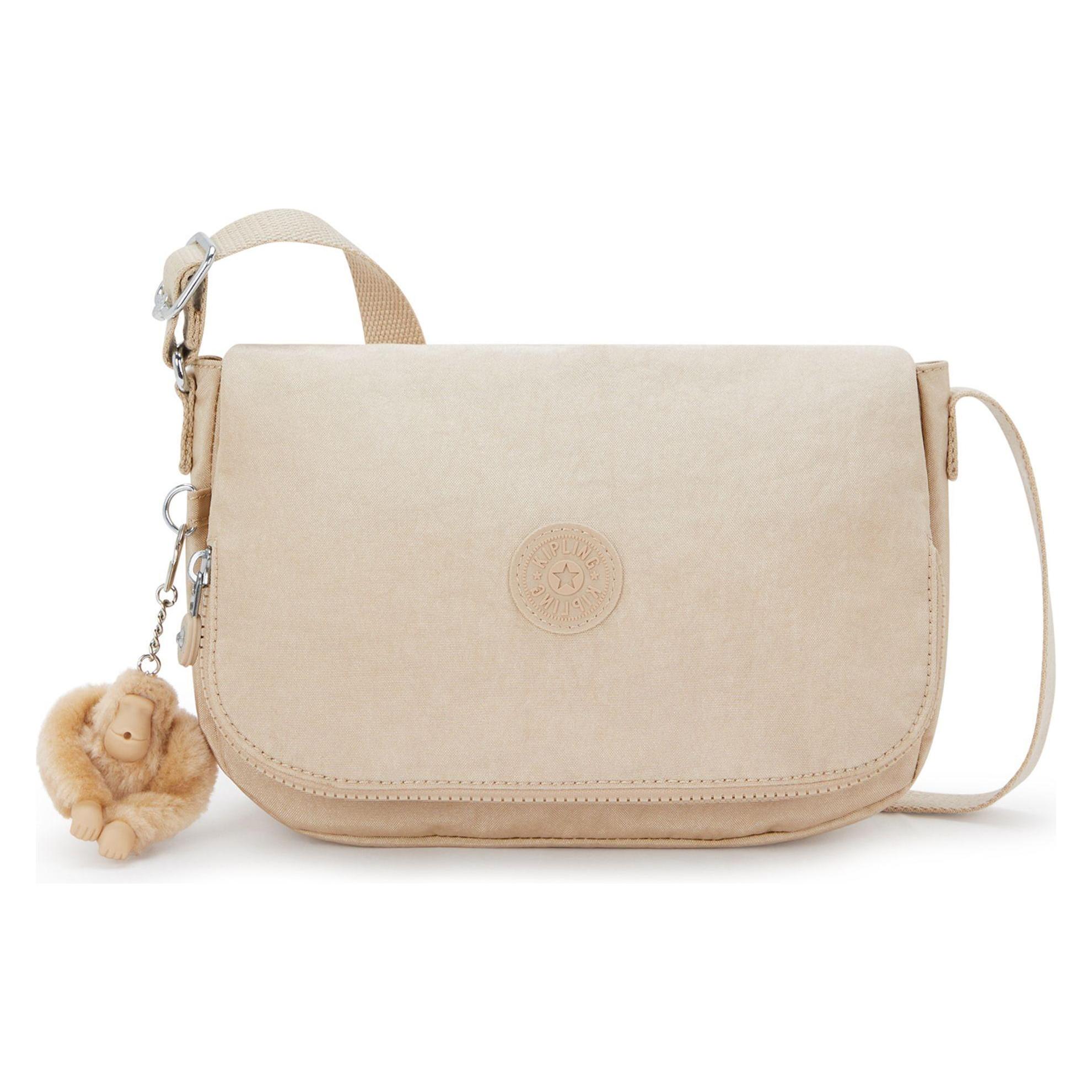 Kipling, Damen, Handtasche, Basic Plus Earthbeat Umhängetasche 26 Cm, Beige