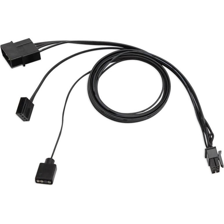 EKWB EK-Loop OmniLink Molex-Stromkabel, Lüftersteuerung, Schwarz