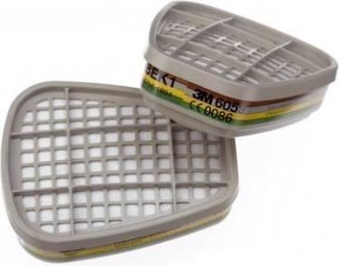 Actual product image 3M Gas- und Dampffilter (ABEK1, 2x)