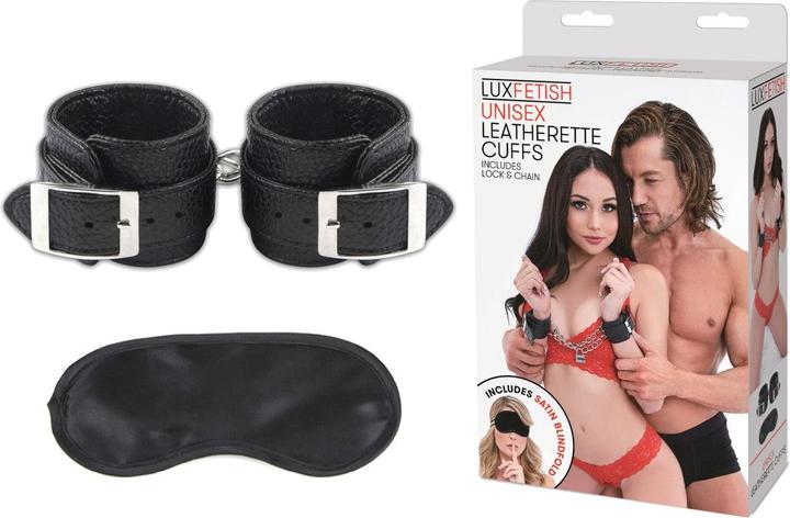 Productafbeelding Lux Fetish Imitatieleren handboeien