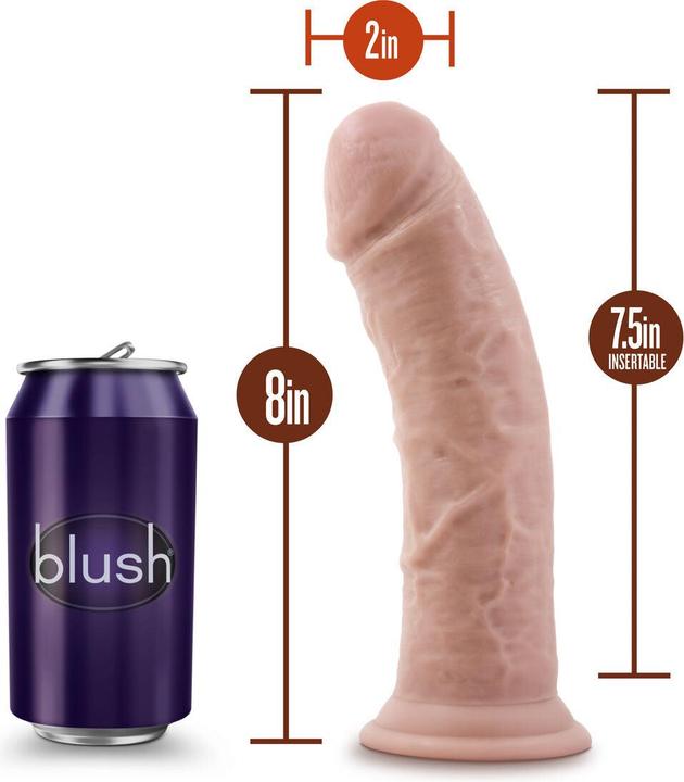 Immagine prodotto Blush Dr. Skin â Realistischer Dildo mit Saugnapf 8 cm â Vanille