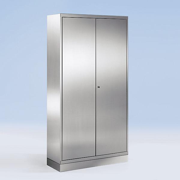 Image du produit kaiserkraft Armoire en acier inoxydable (100 cm, 195 cm)