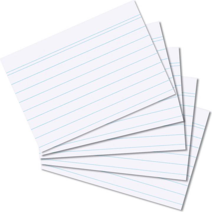 Herlitz Fiche doublée (A8, 170 g/m², 100 x)