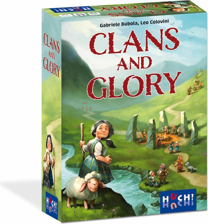 Immagine prodotto Clan e gloria (d,e,f) (Francese, Inglese, Tedesco, 2 - 4 Giocatori)