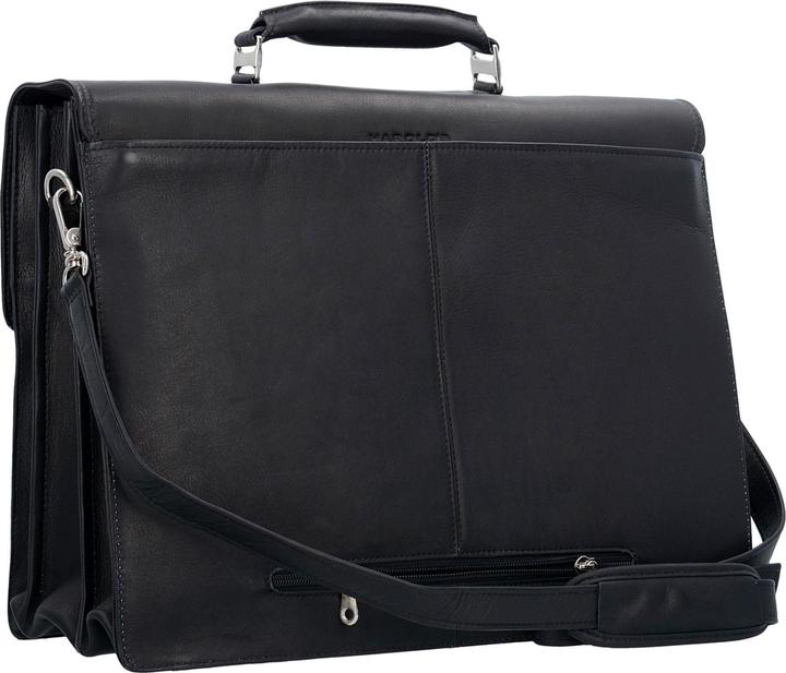 Actual product image Harolds Country briefcase II leather 41 cm laptop compartment