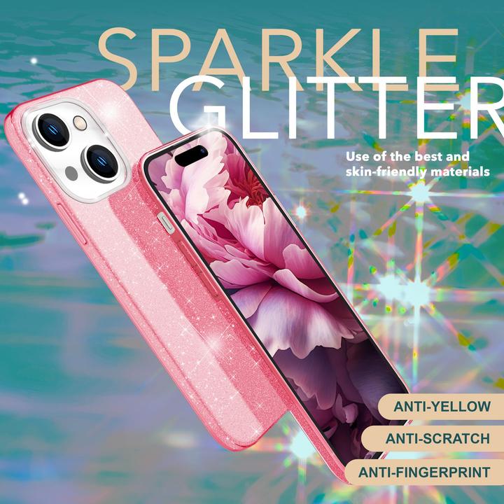 Immagine prodotto Nalia Copertina glitterata (Apple iPhone 15 Plus)
