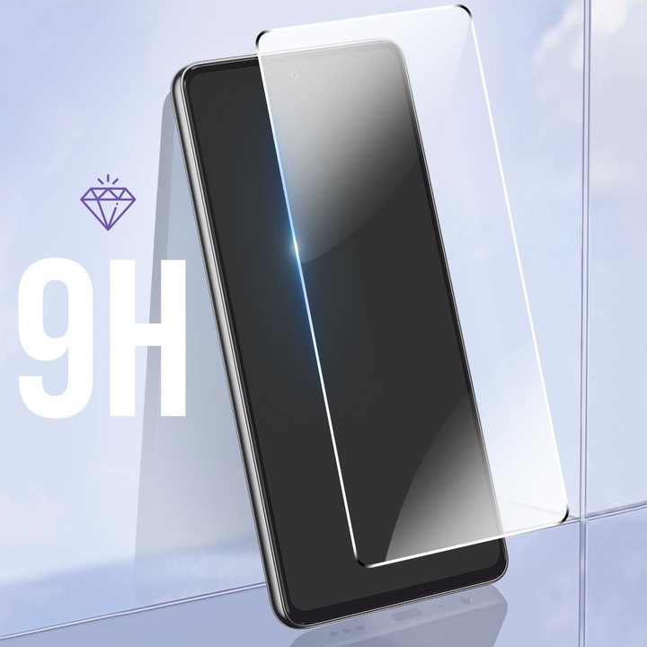 Actual product image Avizar 9H hardness glass display protection film (1 Piece, Samsung Galaxy A54 5G)