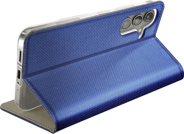 Produktbild OEM Smart Magnet Hülle für Samsung Galaxy S24 Plus navy blau (Samsung Galaxy S24+)