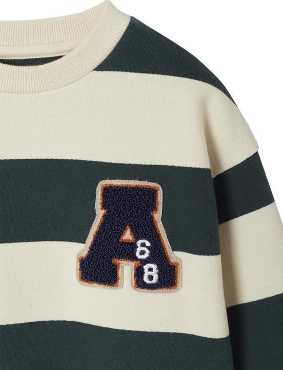 Produktbild Vertbaudet Jungen Sweatshirt mit Frottee-Patch (152)