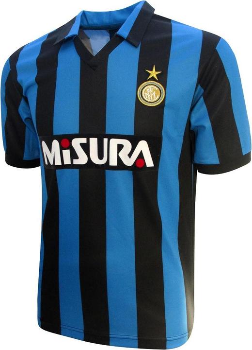 Produktbild Score Draw Inter Mailand 1990 Retro Trikot FC Internazionale Milano 1990 Vintage Shirt (S)