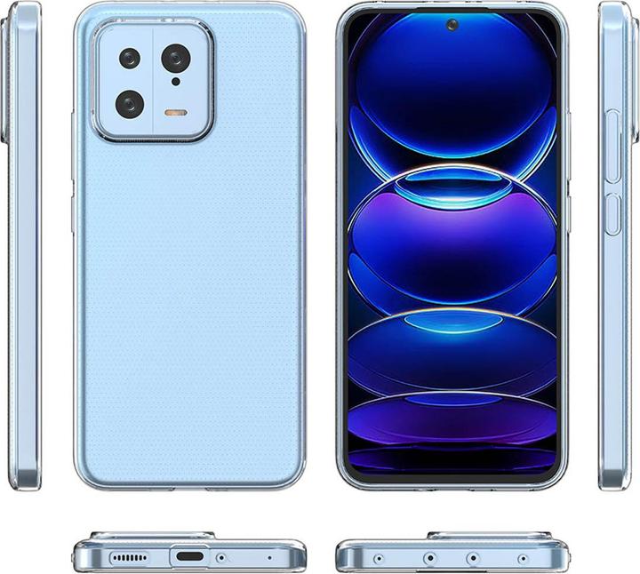 Immagine prodotto Hurtel Custodia Ultra Clear da 0,5 mm per Xiaomi 13 cover sottile trasparente (Xiaomi 13)