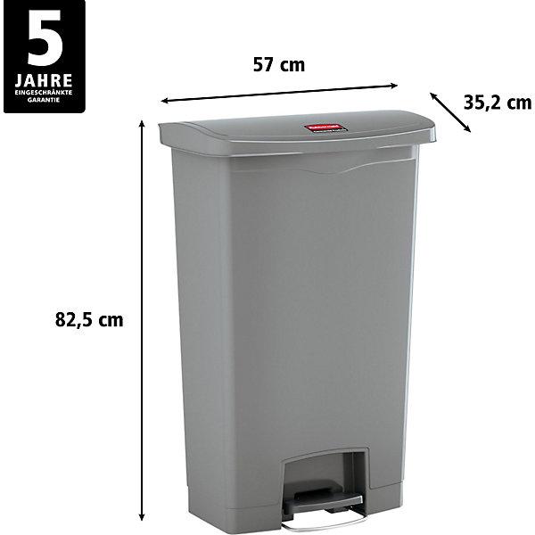 Actual product image Rubbermaid Pedal waste collector mobile (90 l)
