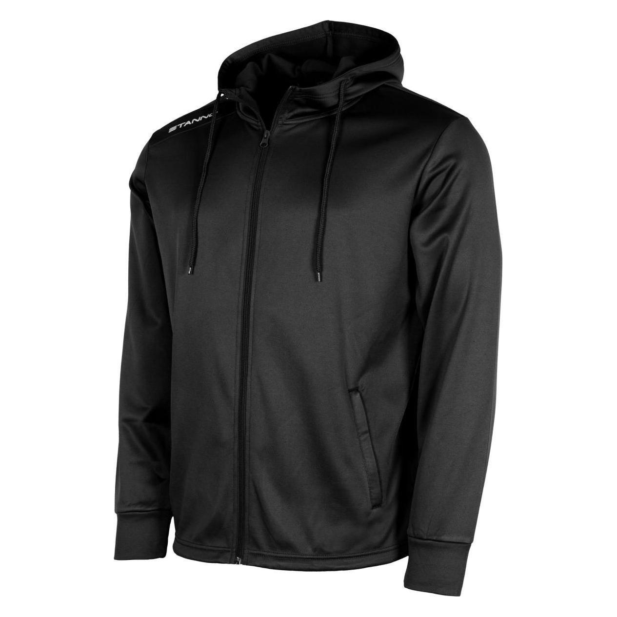 Stanno, Damen, Trainingsjacken, Field Kapuzen Jacke (Xxl), Schwarz, Xxl