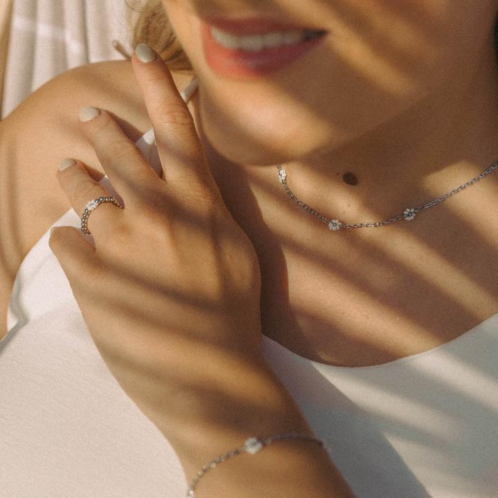 Produktbild Purelei Linen Blossom Anxiety Ring (56, 60)
