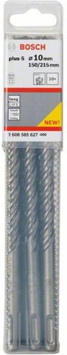 Image du produit Bosch Professional Zubehör Foret marteau SDS plus-5, 10 x 150 x 215 mm, pack de 10 (10 mm)