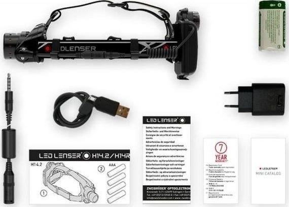 Actual product image Ledlenser H14r.2 (1000 lm)