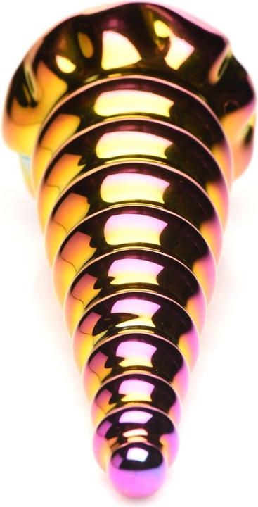 Produktbild Creature Cocks XR Brands Twilight Regenbogen Glas Dildo