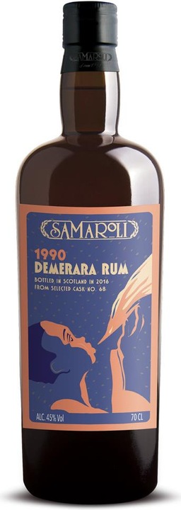 Actual product image Samaroli Demerara 1990 (1 x 70 cl)