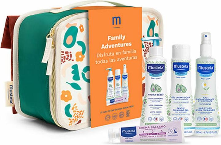 Actual product image Mustela Family Adventures (Sun spray, Suntan cream, SPF 50+)