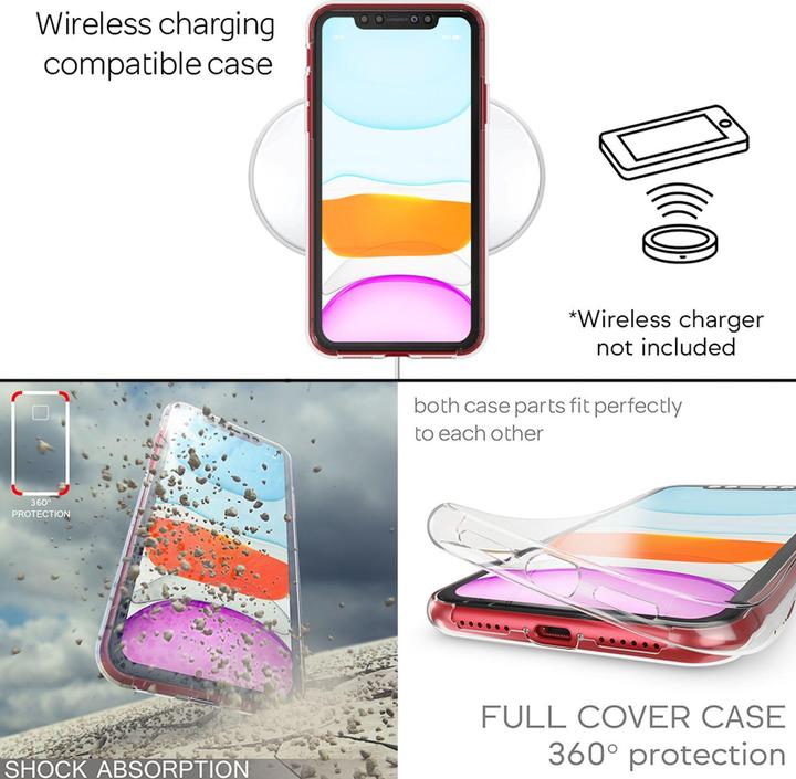 Produktbild Nalia 360 Grad Hülle (Apple iPhone 11)