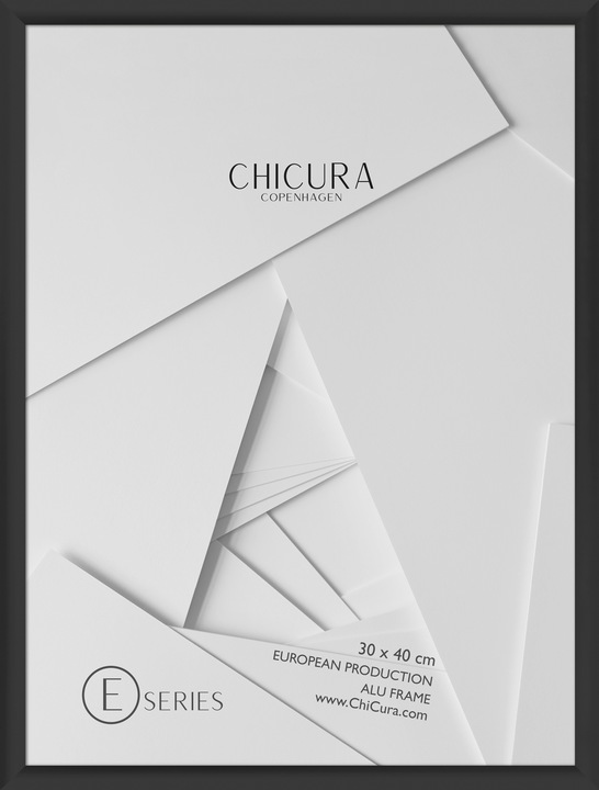Image du produit ChiCura Alu Frame E - 30x40cm - Noir - Verre (30 x 40 cm)