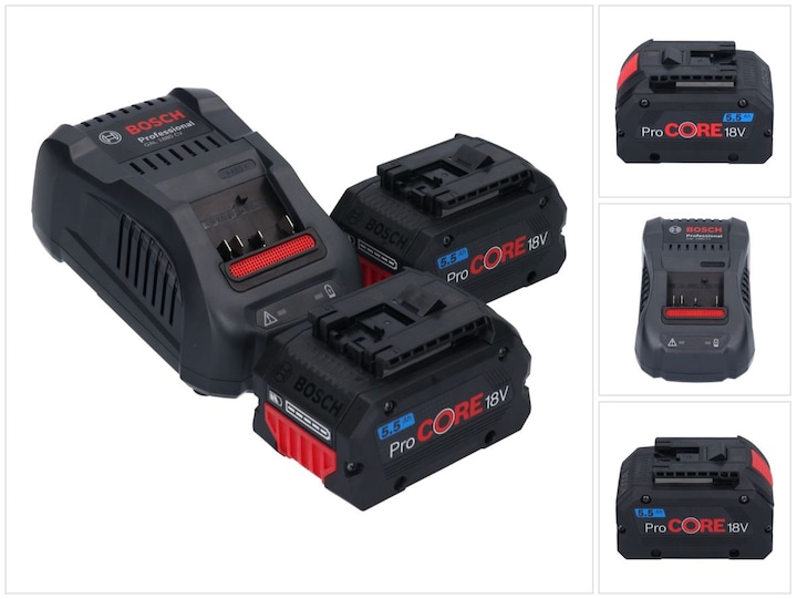 2 batterijen, Snellader