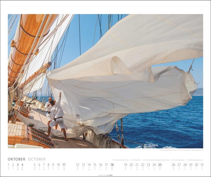Produktbild Sailing Kalender 2026 (55 x 46 cm)