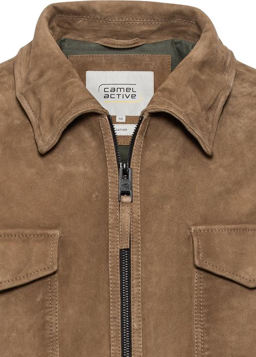 Actual product image Camel Active Leather blouson with a collar (60)