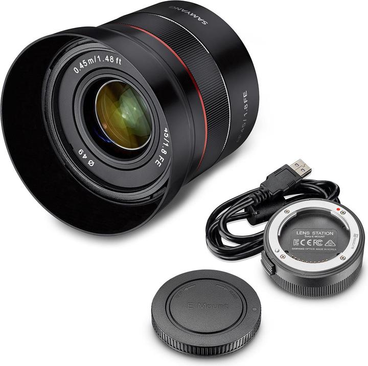 Actual product image Wiltec Samyang (Sony E, APS-C / DX, full size)