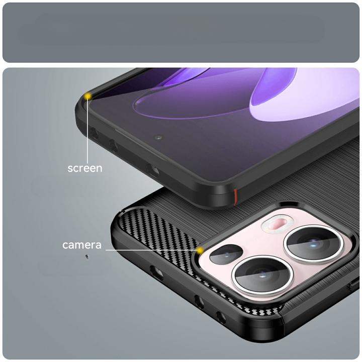 Produktbild Cover-Discount OPPO Reno13 Pro 5G - Metall Carbon Look Hülle