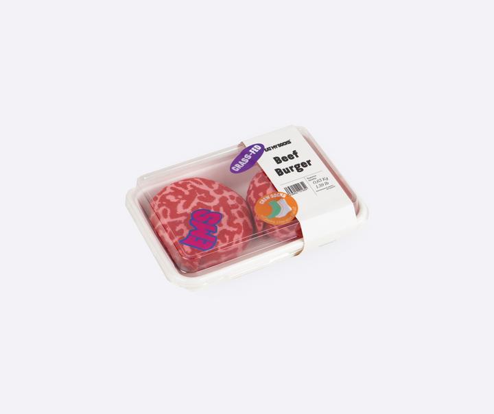 Produktbild Eat My Socks Beef Burger, 2 Paar Socken (One Size)