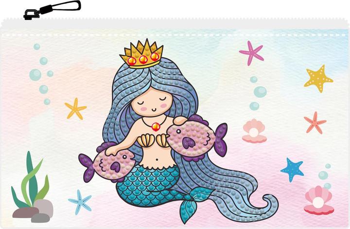 Produktbild Diamond Dotz DOTZIES® Original Diamond Painting Mäppchen „Mer Princess“ 21,5 x 14 cm, DIY Kreativset mit Diamant